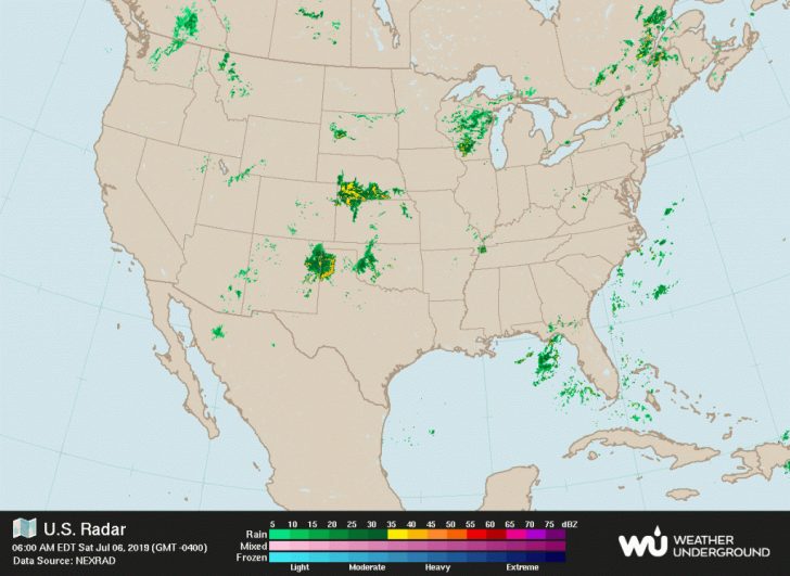 Florida State Weather Map