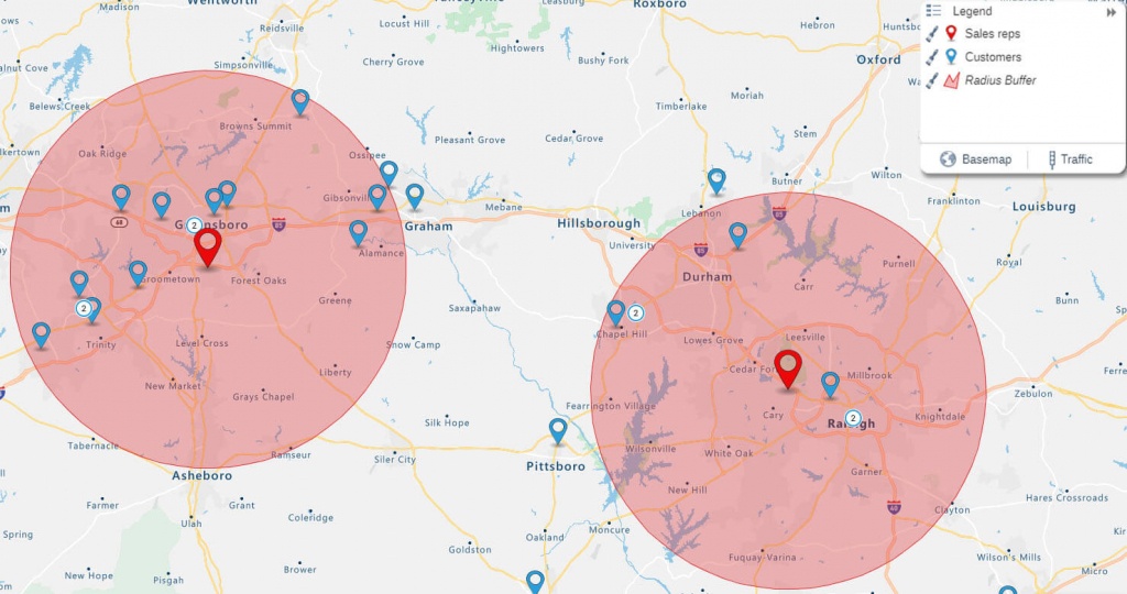 Free Printable Radius Map Printable Templates   Radius Map How To Start Analyzing Your Data Espatial Printable Radius Map 