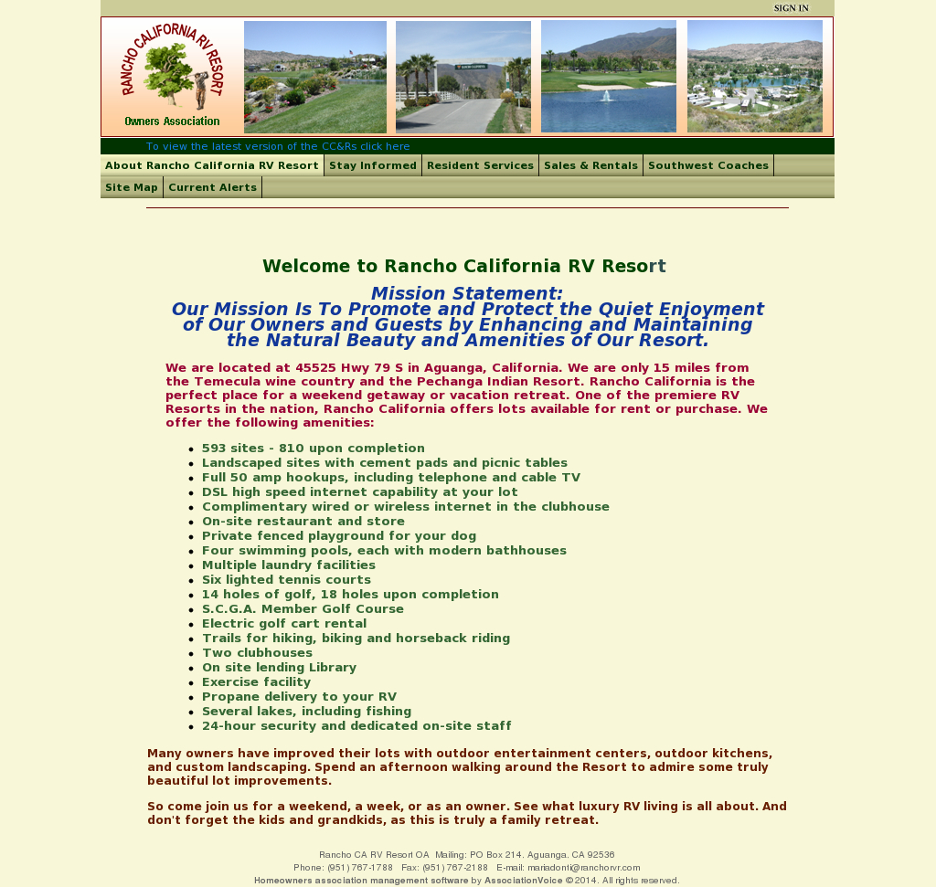 Rancho California Rv Resort Competitors, Revenue And Employees - Rancho California Rv Resort Site Map