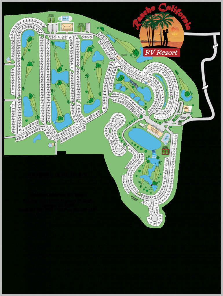 Rancho California | Temecula Realty, Inc. - Rancho California Rv Resort Site Map