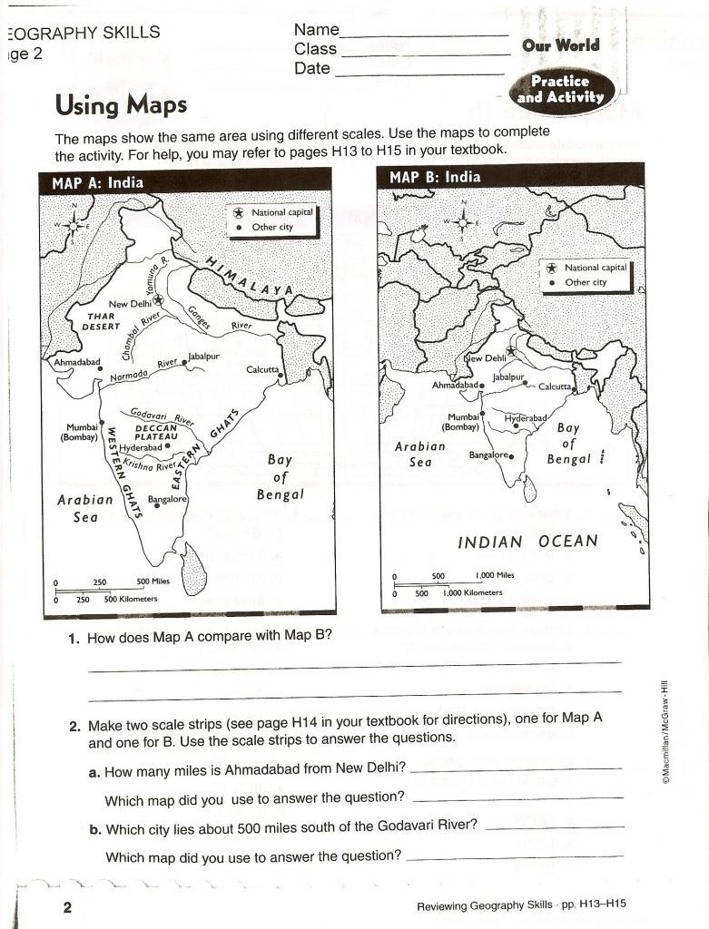 Reading A Weather Map Worksheet Answer Key | Briefencounters - Weather Map Worksheets Printable