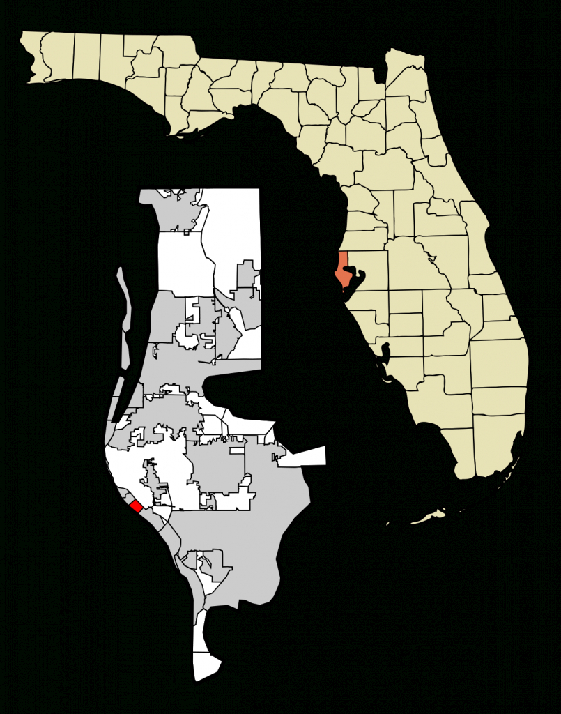 Redington Beach, Florida - Wikipedia - Redington Beach Florida Map