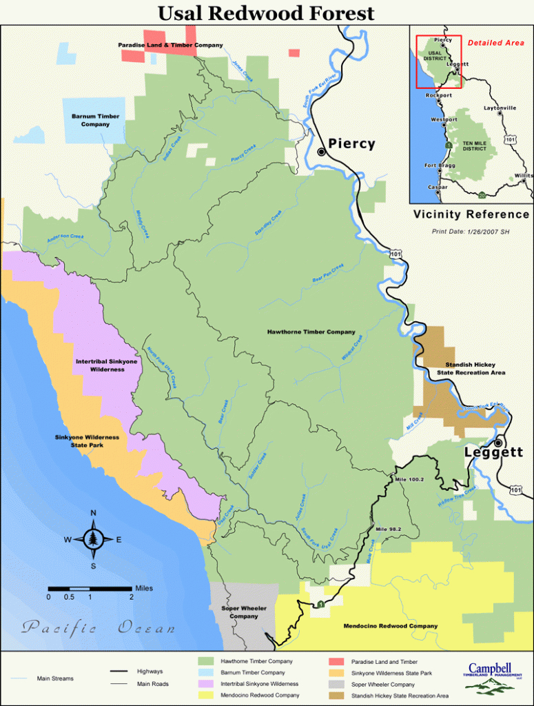 Redwood Forest Map..the Only Redwoods In The World..(Giant Sitka - Redwood Forest California Map