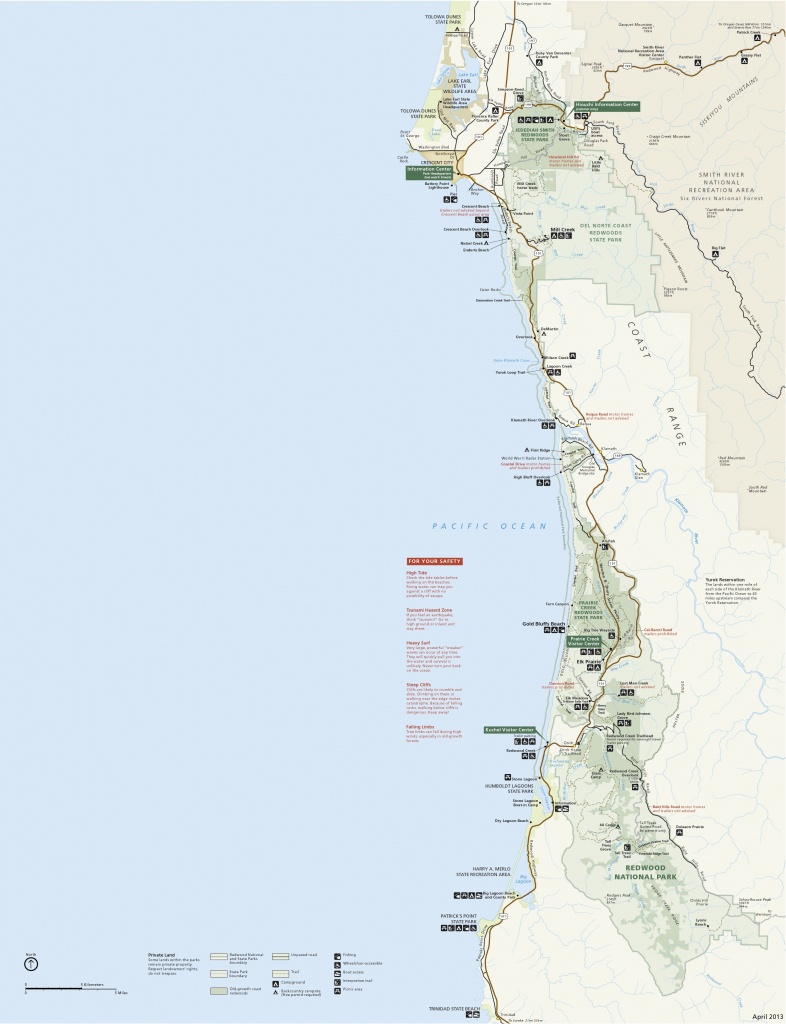 Redwood Maps | Npmaps - Just Free Maps, Period. - Northern California State Parks Map