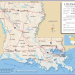 Reference Maps Of Louisiana, Usa   Nations Online Project   Texas Louisiana Border Map