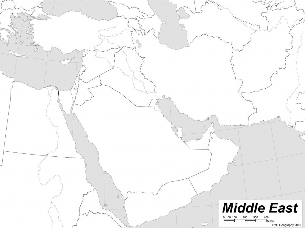Reportage Les Bedouins Du Wadi Rum Vivre E Valid Map Of Printable - Printable Map Of Middle East