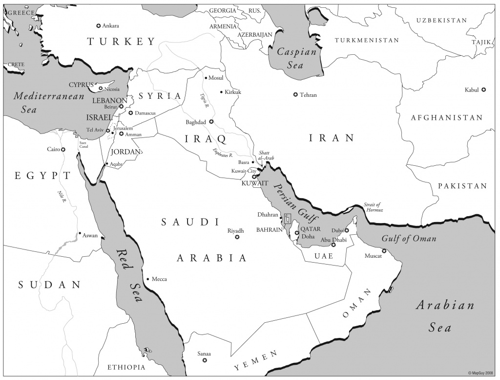 Reportage Les Bedouins Du Wadi Rum Vivre E Valid Map Of Printable - Printable Map Of Middle East