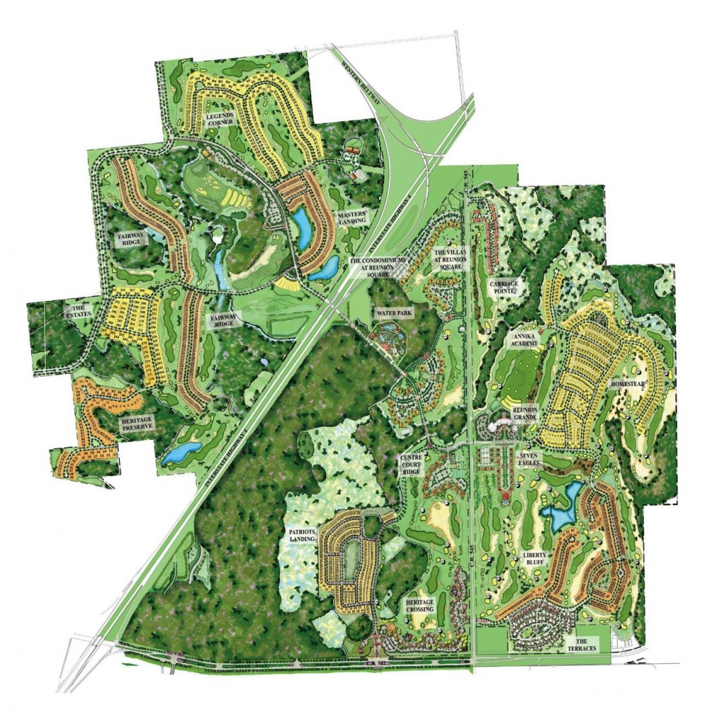 Reunion Resort Map #reunion_Resort_Map | Disney Vacation Trip - Map Of Reunion Resort Florida