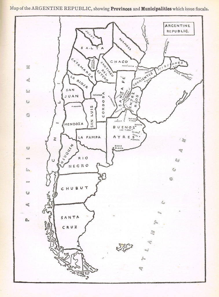 Revenue Stamps Of Argentina - Wikipedia - Printable Map Of Argentina