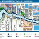 Riverwalk/las Olas In Downtown Fort Lauderdale | Dream Usa Floride   Street Map Of Fort Lauderdale Florida