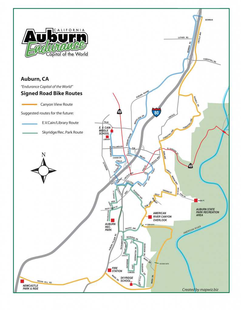 Road Cycling Auburn Ca Endurance Capital Of The World Auburn California Map 