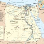 Road Map Of Egypt   Printable Map Of Egypt