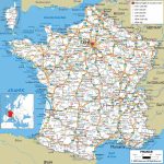 Road Map Of France   Recana Masana   Printable Map Of France With Cities And Towns