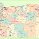 Road Map Of Oregon With Cities   Printable Map Of Oregon
