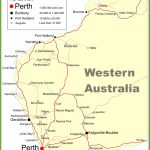 Road Map Of Western Australia With Cities And Towns   Printable Map Of Western Australia