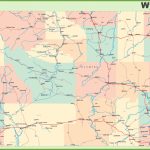 Road Map Of Wyoming With Cities   Printable Map Of Wyoming