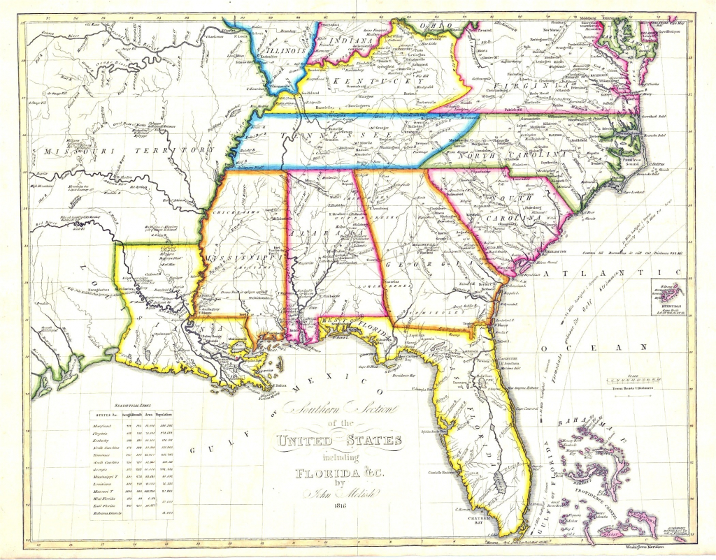 Printable Map Of Southeast Us Free Printable Maps