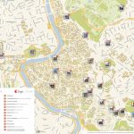 Rome Printable Tourist Map | Sygic Travel   Printable Map Of Rome Attractions