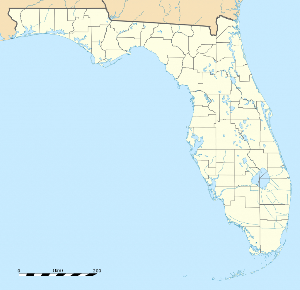 Rosewood Massacre - Wikipedia - Christmas Florida Map