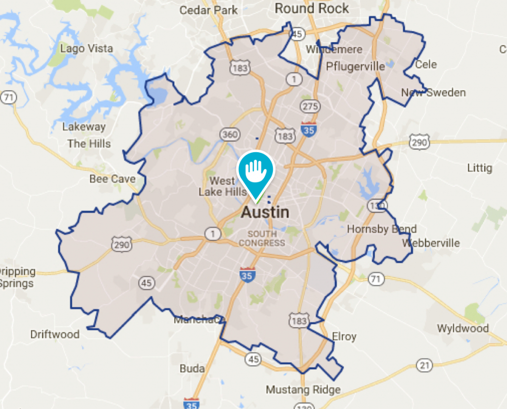 Round Rock Tx House Cleaning And Maids | Morehands - Georgetown Texas Map