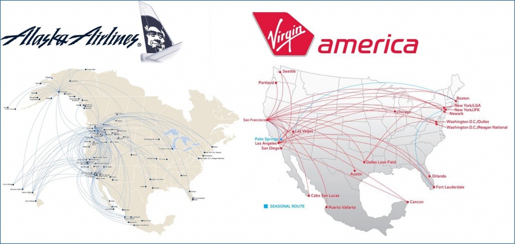 Route Maps Alaska Virgin Jpg Fit 1575 2C746 America Map 4 - World - Alaska Airlines Printable Route Map