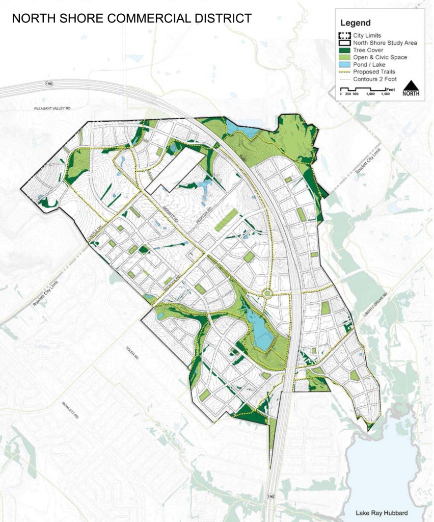 Rowlett, Tx Transportation And Maps - Rowlett Texas Map