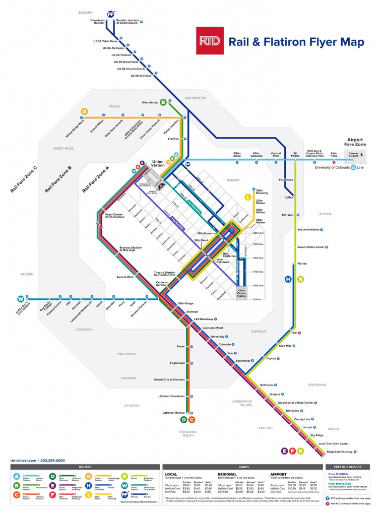 Rtd | Light Rail System Map - Greyhound Route Map California