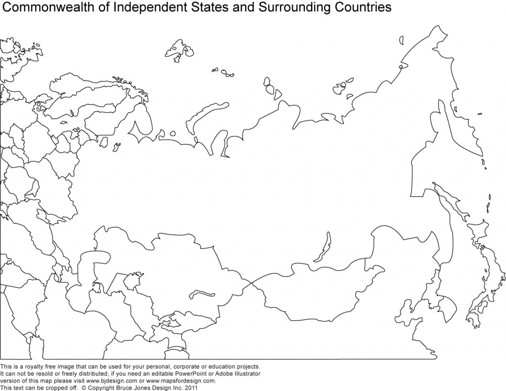 Russia, Asia, Central Asia Printable Blank Maps, Royalty Free | Maps - Printable Map Of Russia