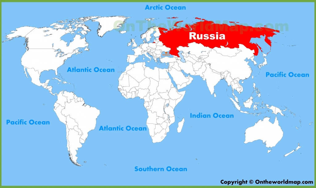 Russia Maps | Maps Of Russia (Russian Federation) - Printable Map Of Russia