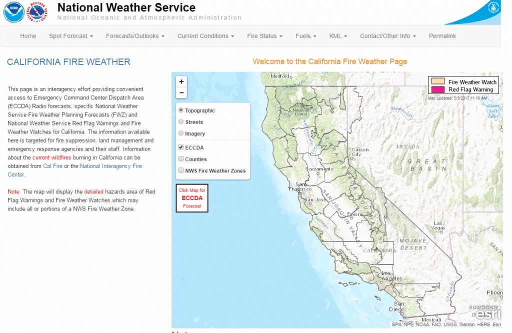 Current Weather Map California Free Printable Maps 2595