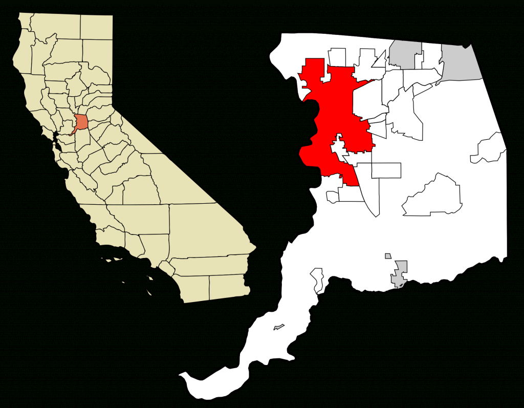 Sacramento, California - Wikipedia - Sacramento California Map