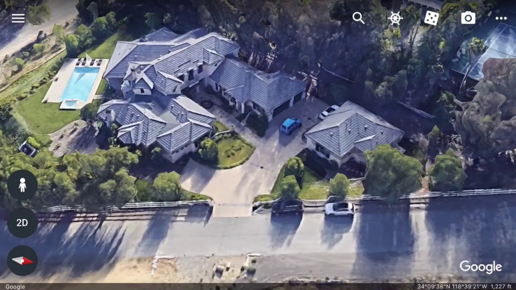 Salomondrin&amp;#039;s House In Calabasas Found On Google Earth-(Address - Google Maps Calabasas California