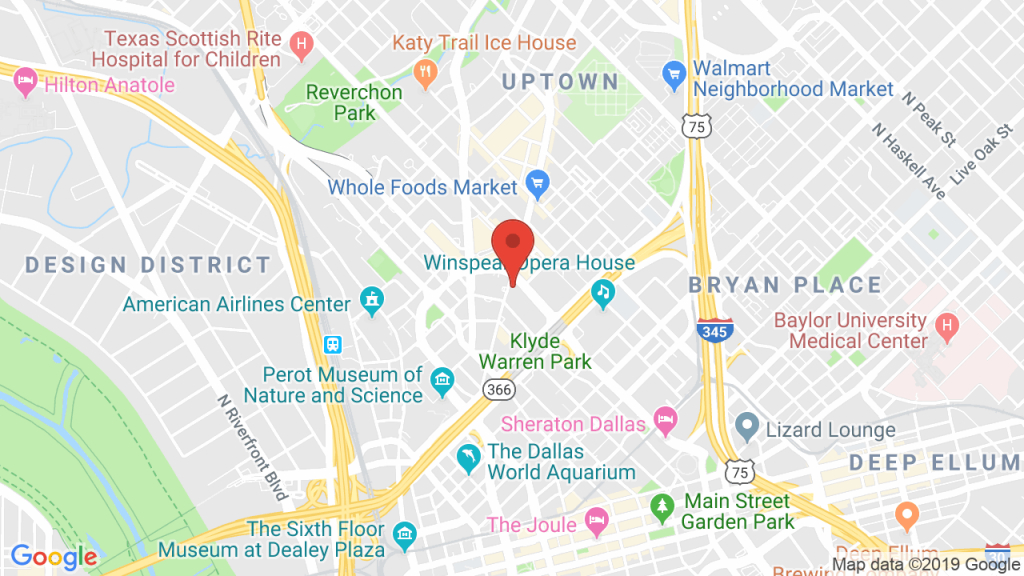 Sambuca Dallas Uptown In Dallas, Tx - Concerts, Tickets, Map, Directions - Baylor Hospital Dallas Texas Map