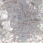 San Antonio Street Map | Dehazelmuis   Detailed Map Of San Antonio Texas