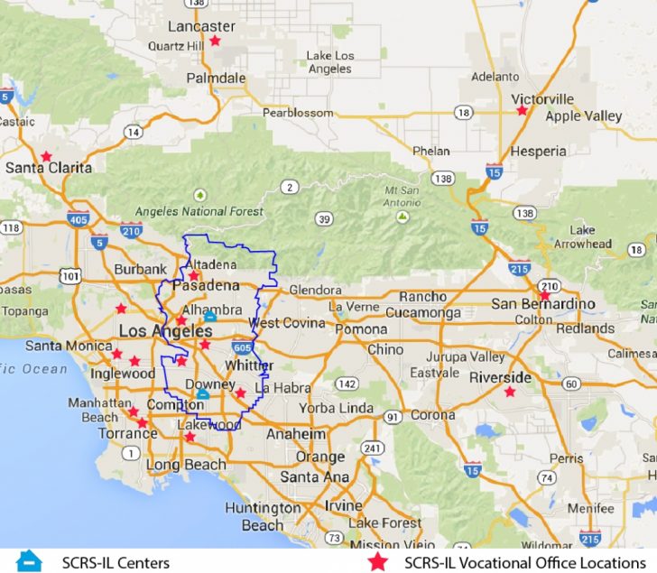 San Bernardino County Map With Cities