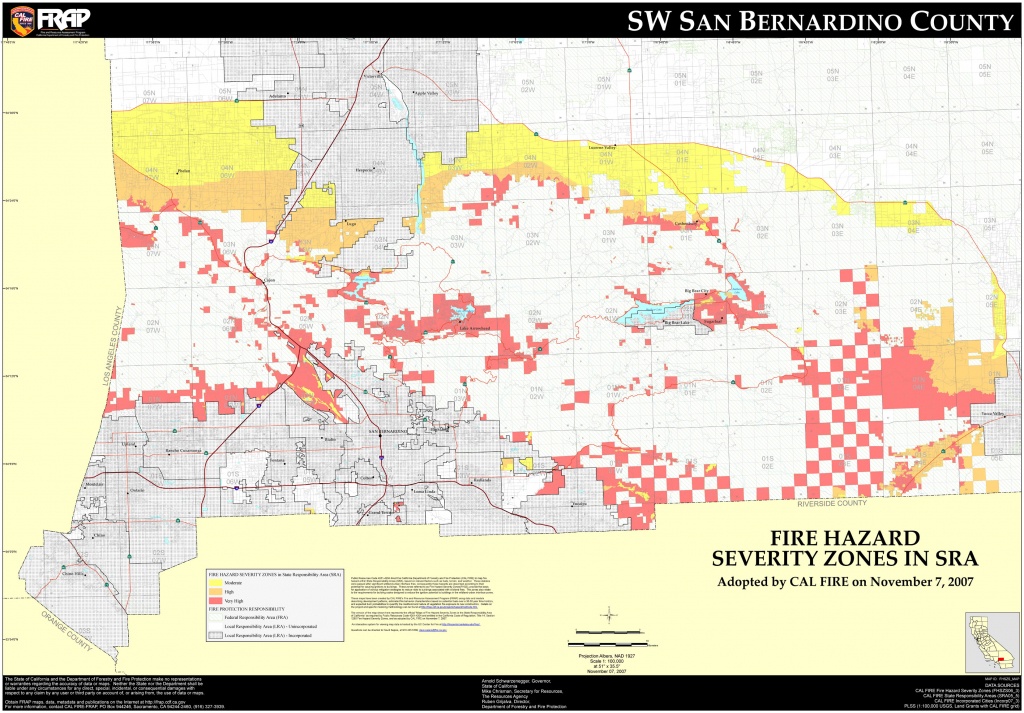 San Bernardino City Map And Travel Information | Download Free San - Map Of Cities In San Bernardino County California