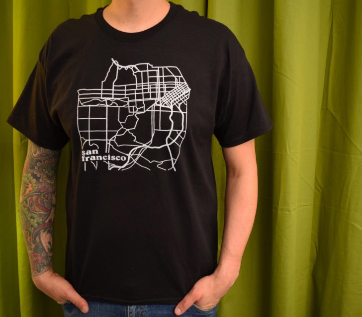 California Map T Shirt