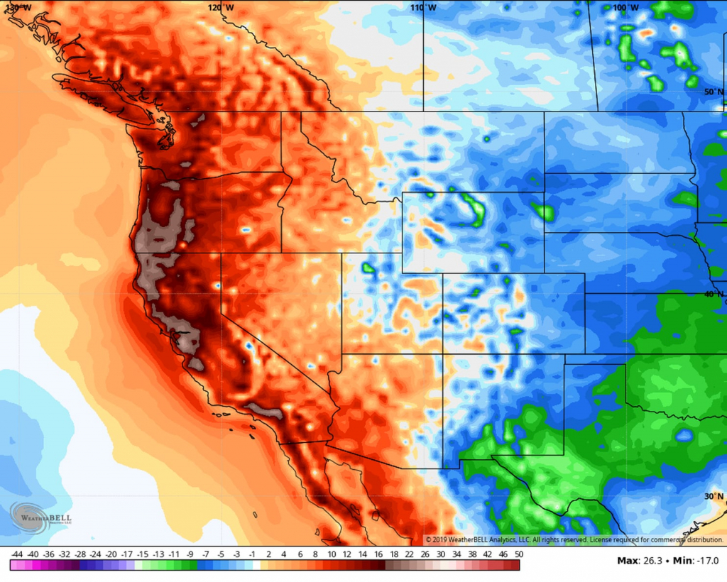 San Francisco Soars To 100 Degrees As Record Heat Wave Roasts - Weather Heat Map California