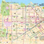 San Francisco Tourist Map Printable And Travel Information   Map Of San Francisco Attractions Printable