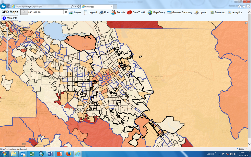 San Jose, Ca - Official Website - Maps - San Jose California Map