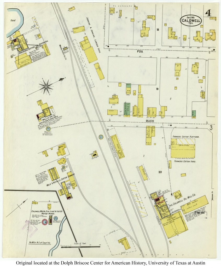 Sanborn Maps Of Texas - Perry-Castañeda Map Collection - Ut Library - Hull Texas Map