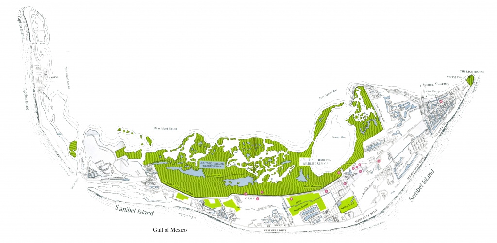 Sanibel And Captiva Island Maps, North Captiva Island Map - Captiva Florida Map