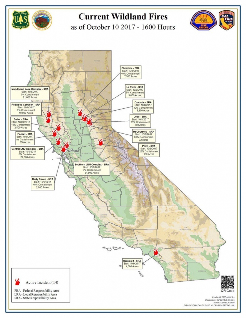 Santa Clara Co Fire On Twitter: &amp;quot;current California Fire Map From - California Forest Fire Map