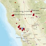 Santa Rosa Fire: Map Shows The Destruction In Napa, Sonoma Counties   Fire Map California 2017