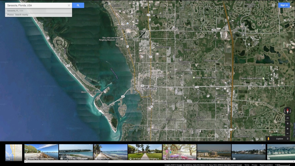 Sarasota Florida Map - Map Sarasota Florida Usa