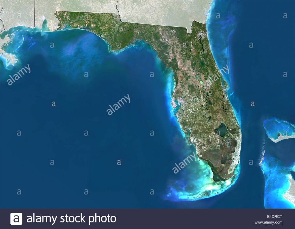 Satellite View Miami Map Florida Photos &amp;amp; Satellite View Miami Map - Satellite Map Of Florida