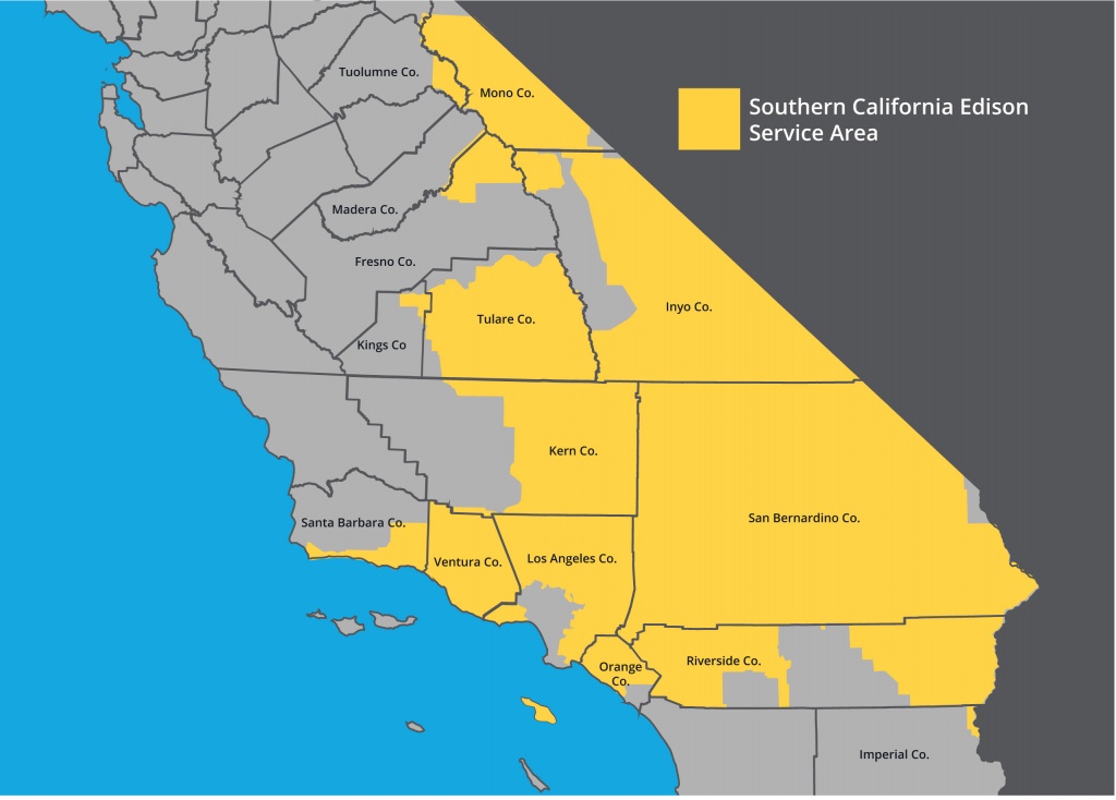 Sce Territory Map | Leadership | Who We Are | About Us | Home - Sce - California Territory Map