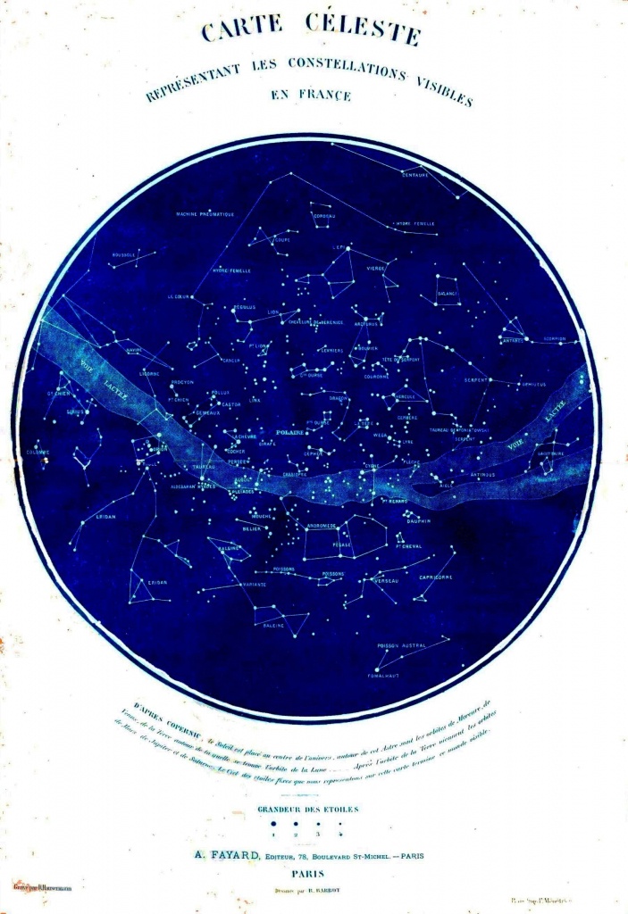 Printable Constellation Map