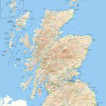 Scotland Offline Map, Including Scottish Highlands, Galloway, Isle   Printable Map Of Mull