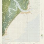 Sea Island Georgia Map 1979 | Etsy   Printable Map Of St Simons Island Ga